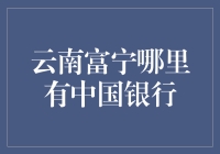 中国银行在云南富宁的分支机构位置及服务详解